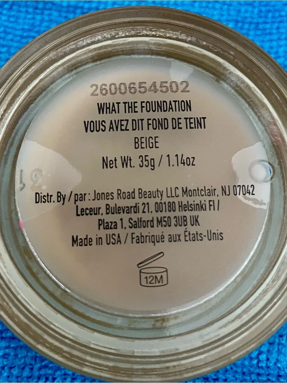 Jones Road What The Foundation in Beige